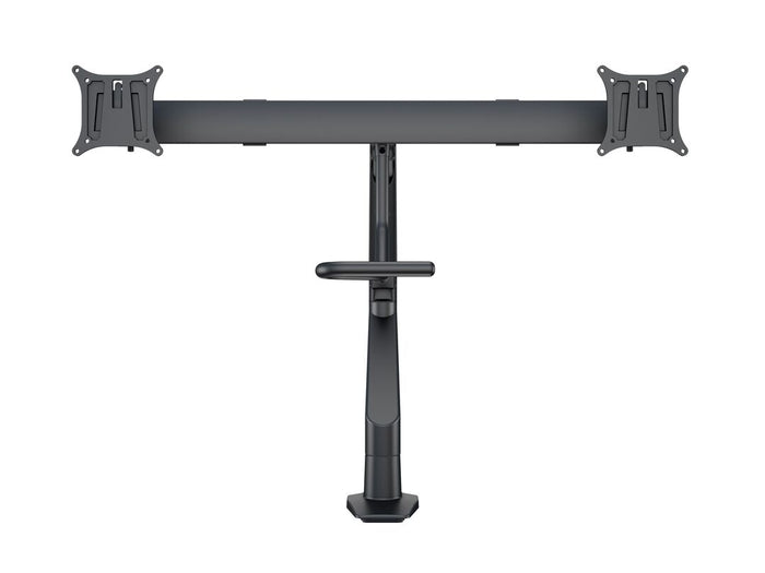 Multibrackets M VESA Gas Lift Dual Monitor Arm with Duo Crossbar for 15"–28" Monitors | 7350073736355 Monitor Arm Desk Mount Multibrackets