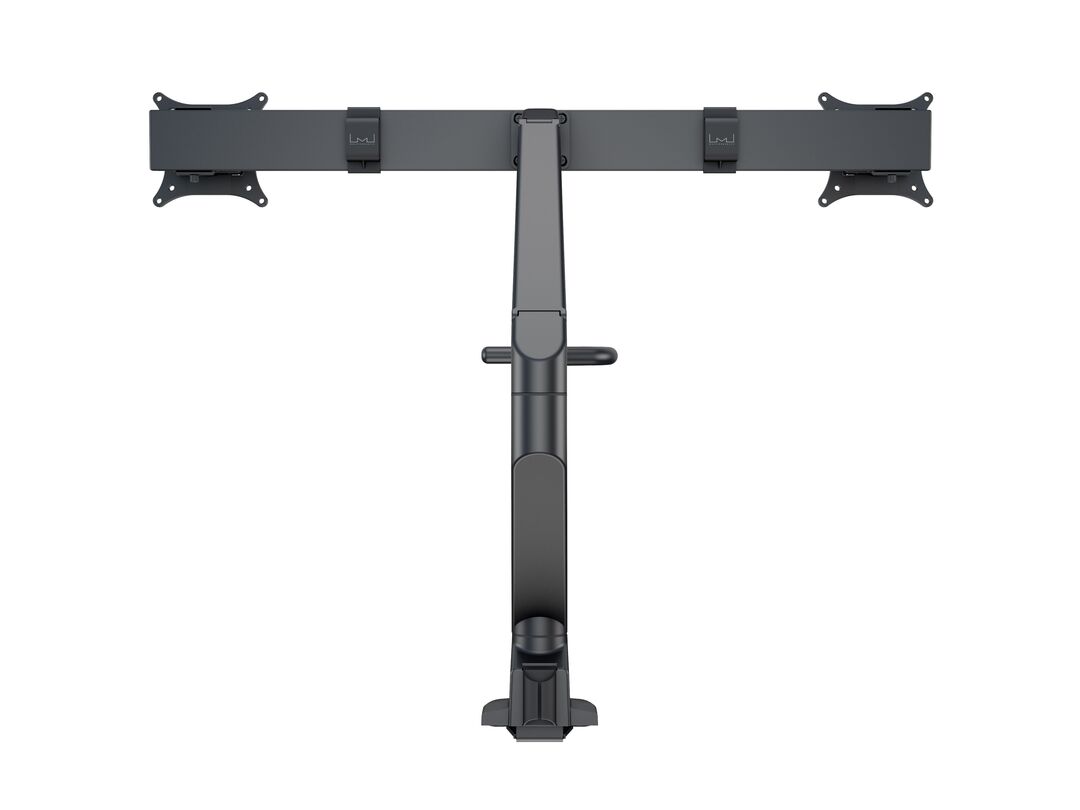 Multibrackets M VESA Gas Lift Dual Monitor Arm with Duo Crossbar for 15"–28" Monitors | 7350073736355