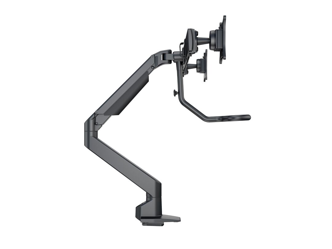 Multibrackets M VESA Gas Lift Dual Monitor Arm with Duo Crossbar for 15"–28" Monitors | 7350073736355