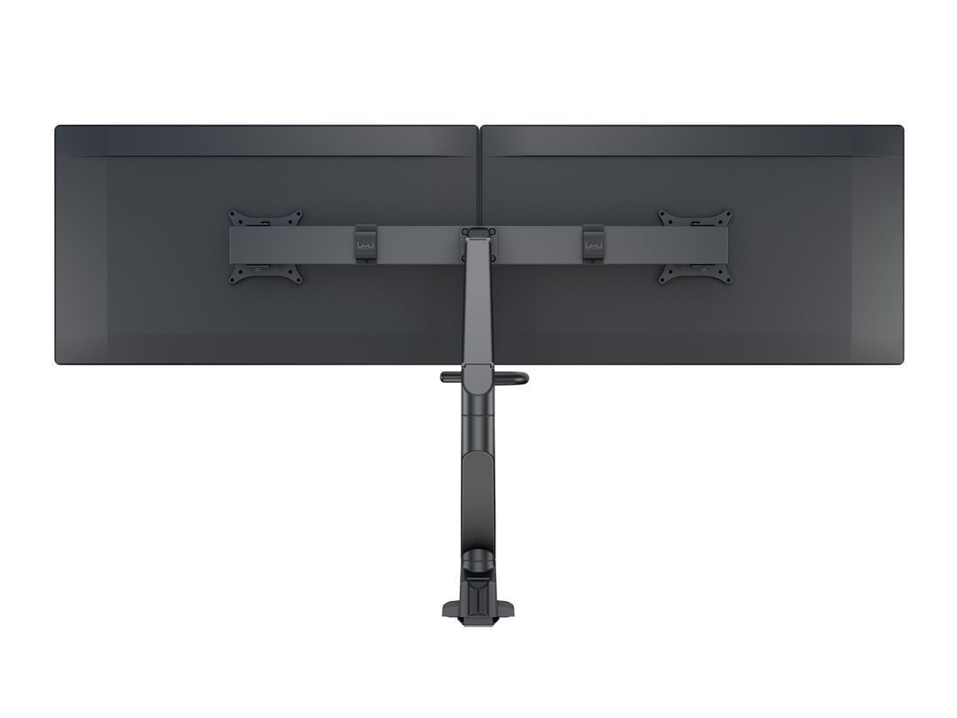 Multibrackets M VESA Gas Lift Dual Monitor Arm with Duo Crossbar for 15"–28" Monitors | 7350073736355