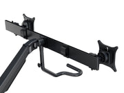 Multibrackets M VESA Gas Lift Dual Monitor Arm with Duo Crossbar for 15"–28" Monitors | 7350073736355
