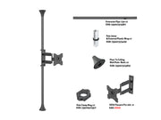 Multibrackets MBFC1F M Floor to Ceiling Mount Pro - Up to 17"-46" Screen Floor to Ceiling Display Mount Multibrackets