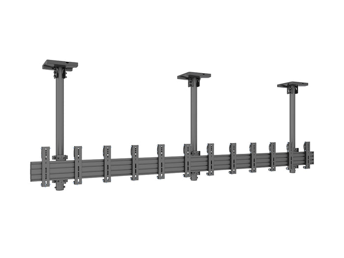Multibrackets 0.8m Tilt 27"-32" Pro Series Portrait Menu Board Ceiling Mount For 6 Screens Ceiling Mount Bracket Multibrackets