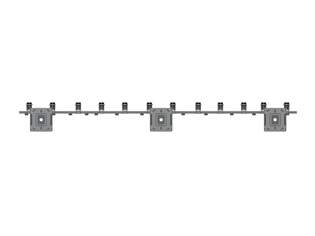 Multibrackets 0.8m Tilt 27"-32" Pro Series Portrait Menu Board Ceiling Mount For 6 Screens Ceiling Mount Bracket Multibrackets