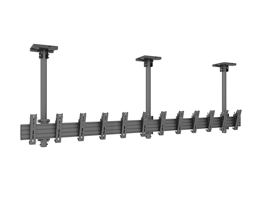 Multibrackets 0.8m Tilt 27"-32" Pro Series Portrait Menu Board Ceiling Mount For 6 Screens Ceiling Mount Bracket Multibrackets