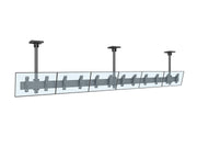 Multibrackets 0.8m Tilt 27"-32" Pro Series Portrait Menu Board Ceiling Mount For 6 Screens Ceiling Mount Bracket Multibrackets