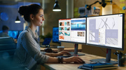 Lenovo ThinkVision P24q-30 24" IPS Class Webcam WQHD LCD Monitor | 63B4GAT6UK Desktop Monitor Lenovo