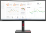 Lenovo 63D4GAT1UK ThinkVision T34w-30 34" Curved 3440 x 1440 UWQHD USB-C Monitor