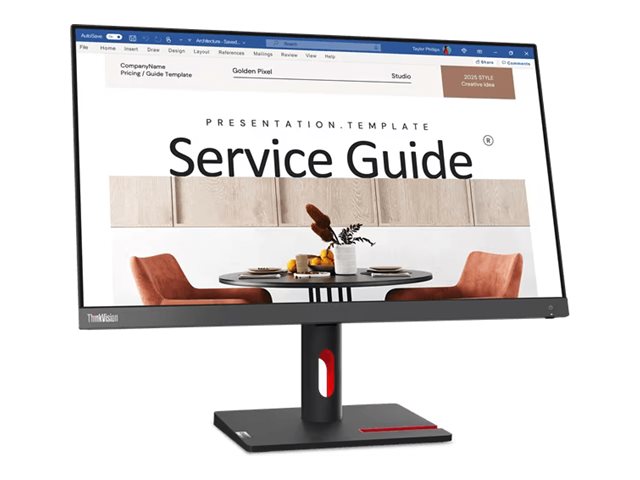Lenovo ThinkVision S24i-30 24" IPS 100Hz Class Full HD LED Monitor | 63DEKAT3UK Desktop Monitor Lenovo