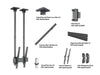Multibrackets MBC1UPHD2 Display Ceilingmount Pro Ceiling Mount Bracket Multibrackets