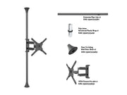 Multibrackets MBFC1F M Floor to Ceiling Mount Pro - Up to 32"-55" Screen Floor to Ceiling Display Mount Multibrackets