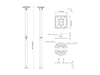 Multibrackets Digital Pro Series CCTV Ceiling Mount Ceiling Mount Bracket Multibrackets
