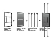 Multibrackets M Pro Series Enclosure Holder Small - 220mm Mounting Accessory Multibrackets
