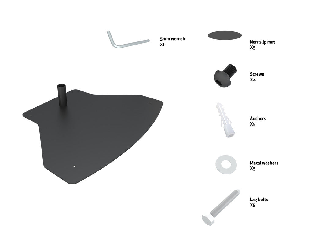 Multibrackets M Pro Series Base Plate Mounting Accessory Multibrackets