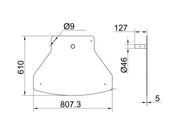 Multibrackets M Pro Series Base Plate Mounting Accessory Multibrackets