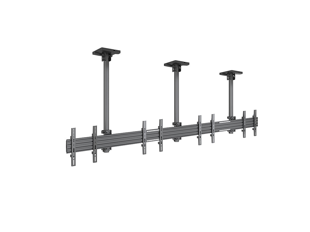 Multibrackets 0.8m Fixed 32"-50" Pro Series Menu Board Ceiling Mount For 4 Screens Ceiling Mount Bracket Multibrackets