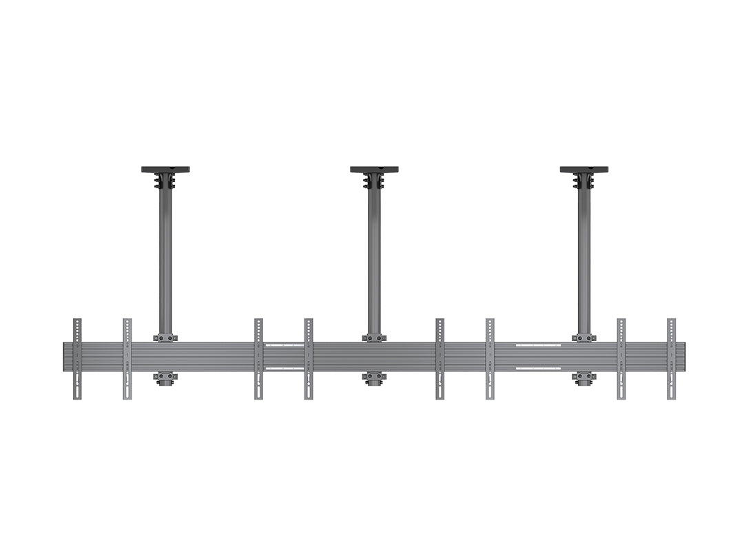 Multibrackets 0.8m Fixed 32"-50" Pro Series Menu Board Ceiling Mount For 4 Screens Ceiling Mount Bracket Multibrackets