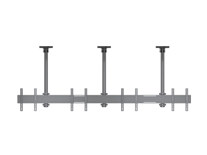 Multibrackets 0.8m Fixed 32"-50" Pro Series Menu Board Ceiling Mount For 4 Screens Ceiling Mount Bracket Multibrackets