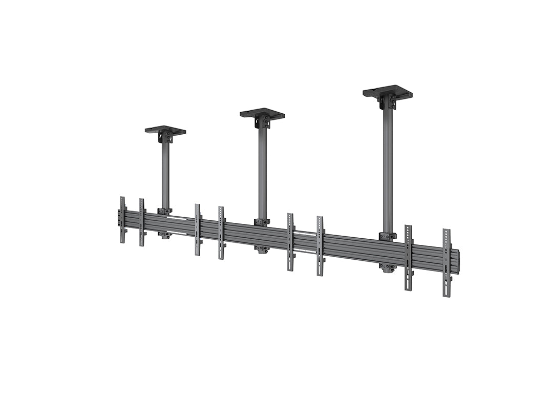 Multibrackets 0.8m Fixed 32"-50" Pro Series Menu Board Ceiling Mount For 4 Screens Ceiling Mount Bracket Multibrackets