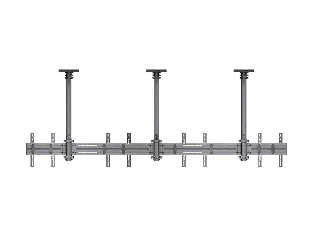 Multibrackets 0.8m Fixed 32"-50" Pro Series Menu Board Ceiling Mount For 4 Screens Ceiling Mount Bracket Multibrackets