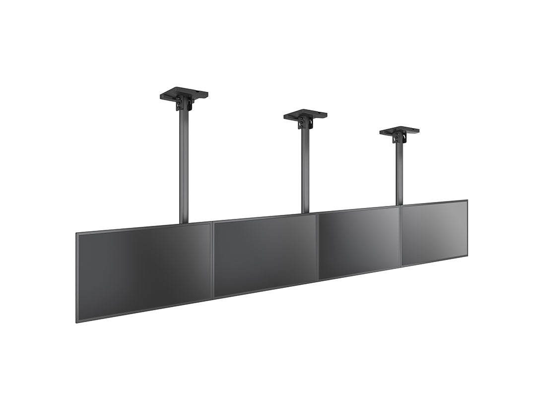 Multibrackets 0.8m Fixed 32"-50" Pro Series Menu Board Ceiling Mount For 4 Screens Ceiling Mount Bracket Multibrackets