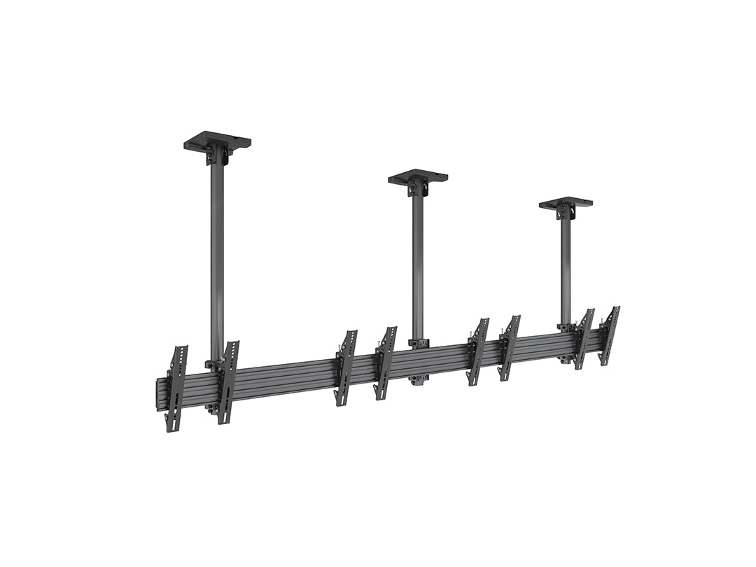Multibrackets 0.8m Tilt 32"-50" Pro Series Menu Board Ceiling Mount For 4 Screens Ceiling Mount Bracket Multibrackets