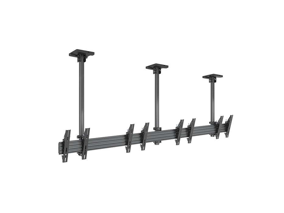 Multibrackets 0.8m Tilt 32"-50" Pro Series Menu Board Ceiling Mount For 4 Screens Menu Board Mounting Systems Multibrackets