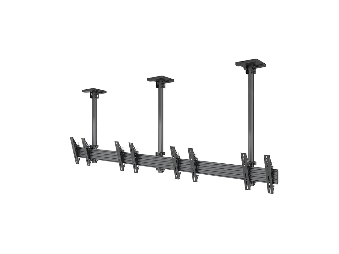 Multibrackets 0.8m Tilt 32"-50" Pro Series Menu Board Ceiling Mount For 4 Screens Ceiling Mount Bracket Multibrackets