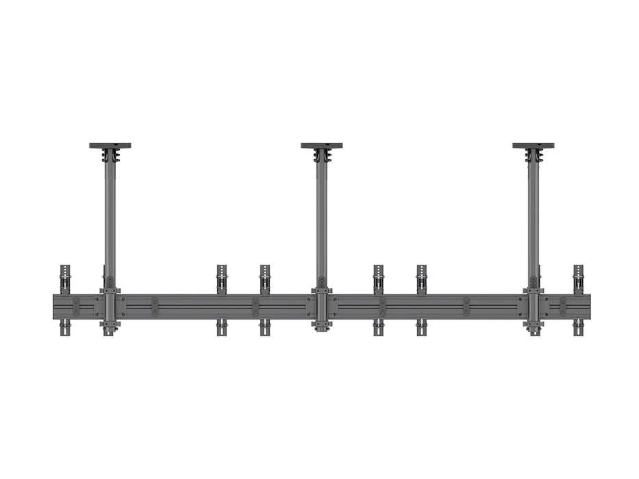 Multibrackets 0.8m Tilt 32"-50" Pro Series Menu Board Ceiling Mount For 4 Screens Menu Board Mounting Systems Multibrackets