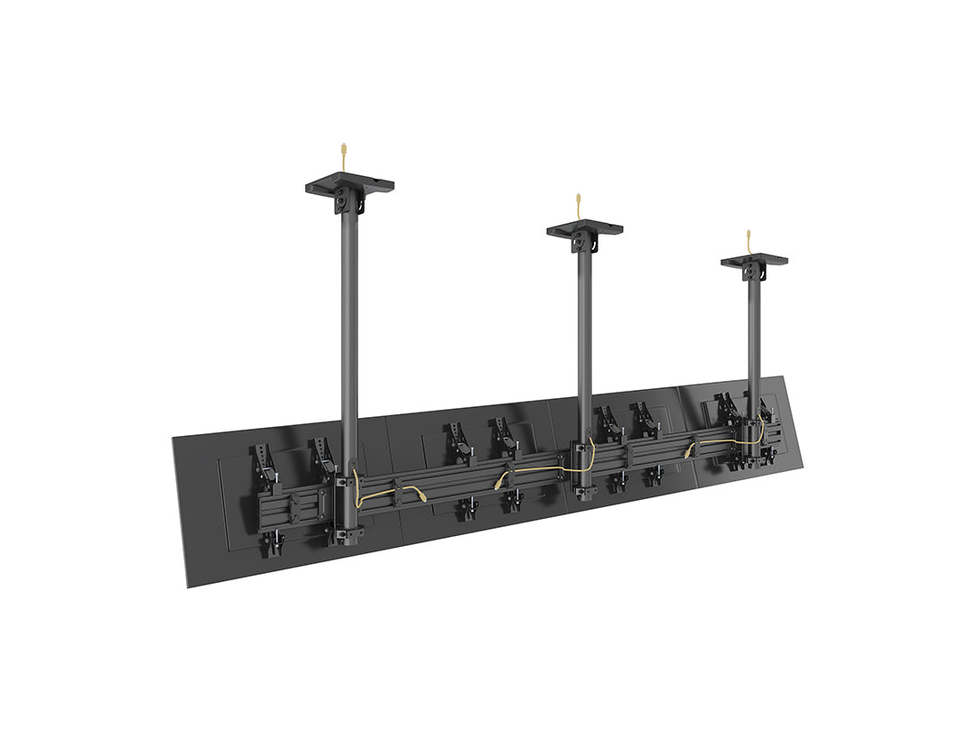 Multibrackets 0.8m Tilt 32"-50" Pro Series Menu Board Ceiling Mount For 4 Screens Ceiling Mount Bracket Multibrackets