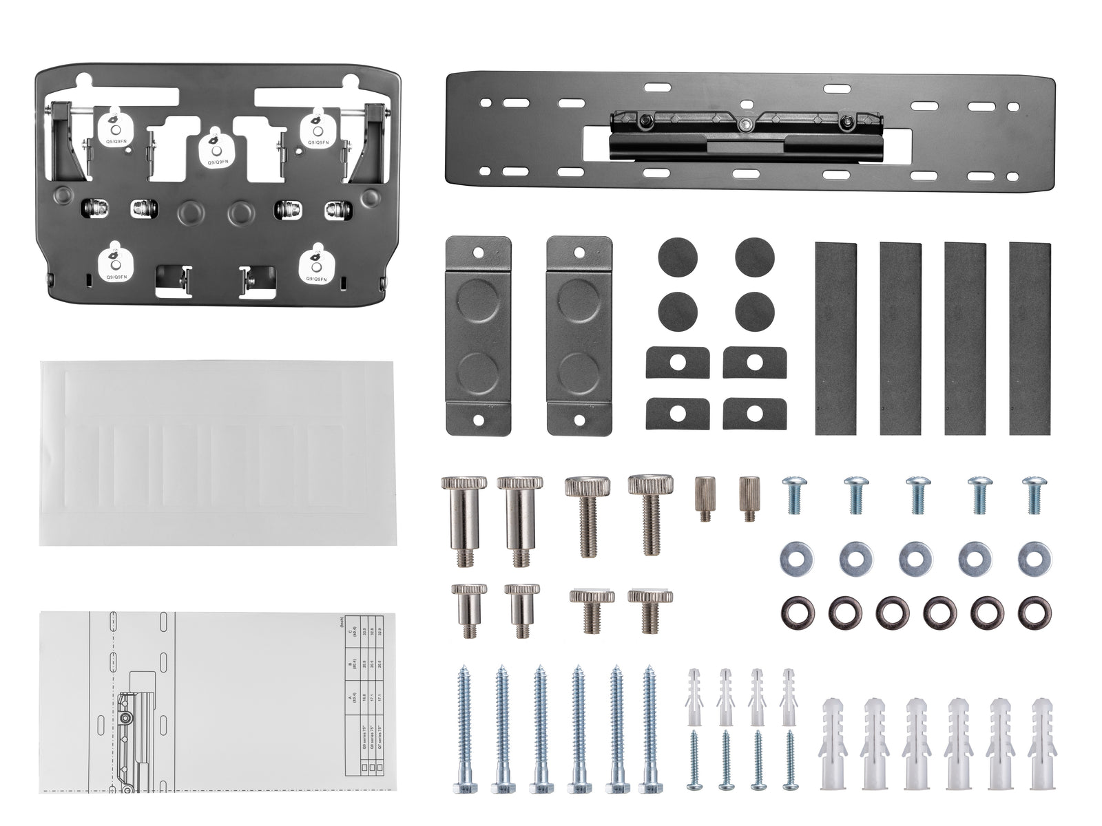 Multibrackets QLED No Gap Wall Mounting Kit - 75" Screen Mounting Kit Multibrackets