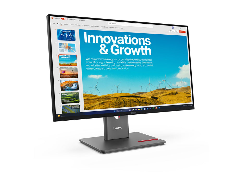 Lenovo ThinkVision P24QD-40 24" IPS 120Hz Class WQHD LED Monitor | 64B1GAT1UK Desktop Monitor Lenovo