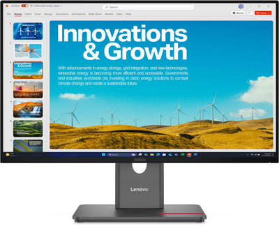 Lenovo ThinkVision P24QD-40 24" IPS 120Hz Class WQHD LED Monitor | 64B1GAT1UK Desktop Monitor Lenovo