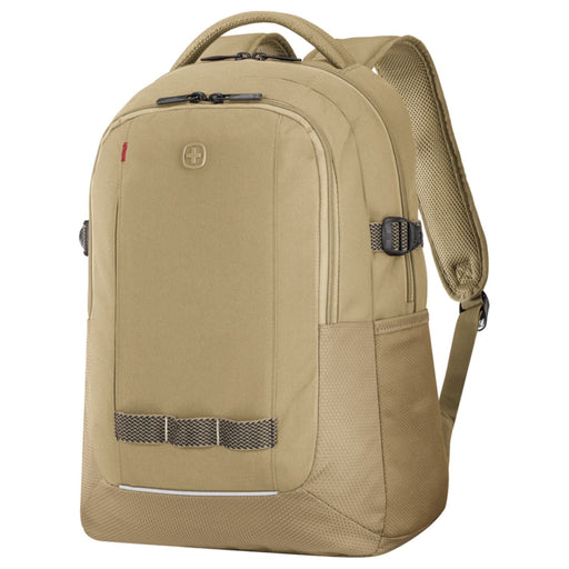 Wenger Ryde Casual Cream Recycled 16" Laptop Backpack Polyester | 653185 Backpack Wenger