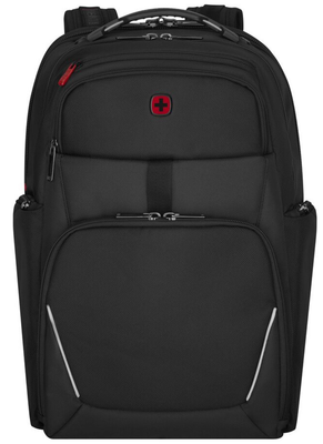 Wenger Meteor Casual 17" Backpack Black Polyester | 653188 Backpack Wenger