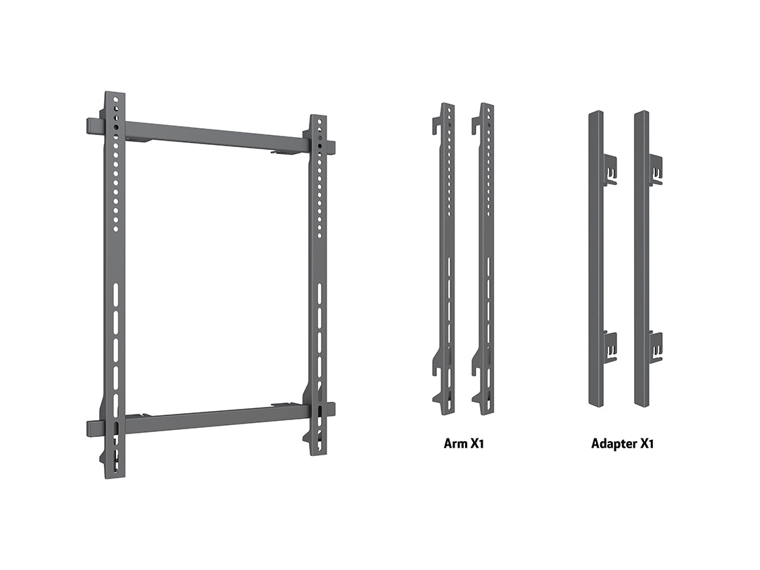 Multibrackets M Pro Series 400x600 Single Fixed Arms Wire | 7350105216534 Mounting Accessory Multibrackets