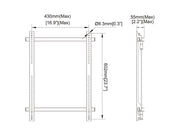 Multibrackets M Pro Series 400x600 Single Fixed Arms Wire | 7350105216534 Mounting Accessory Multibrackets