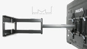 Multibrackets 42" - 75" M Universal Long Reach Single Arm Mount | 7350073736874 Wall Mount Bracket Multibrackets