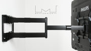 Multibrackets M Universal Long Reach Dual Arm TV Wall Mount - 50" to 80" Screen Wall Mount Bracket Multibrackets