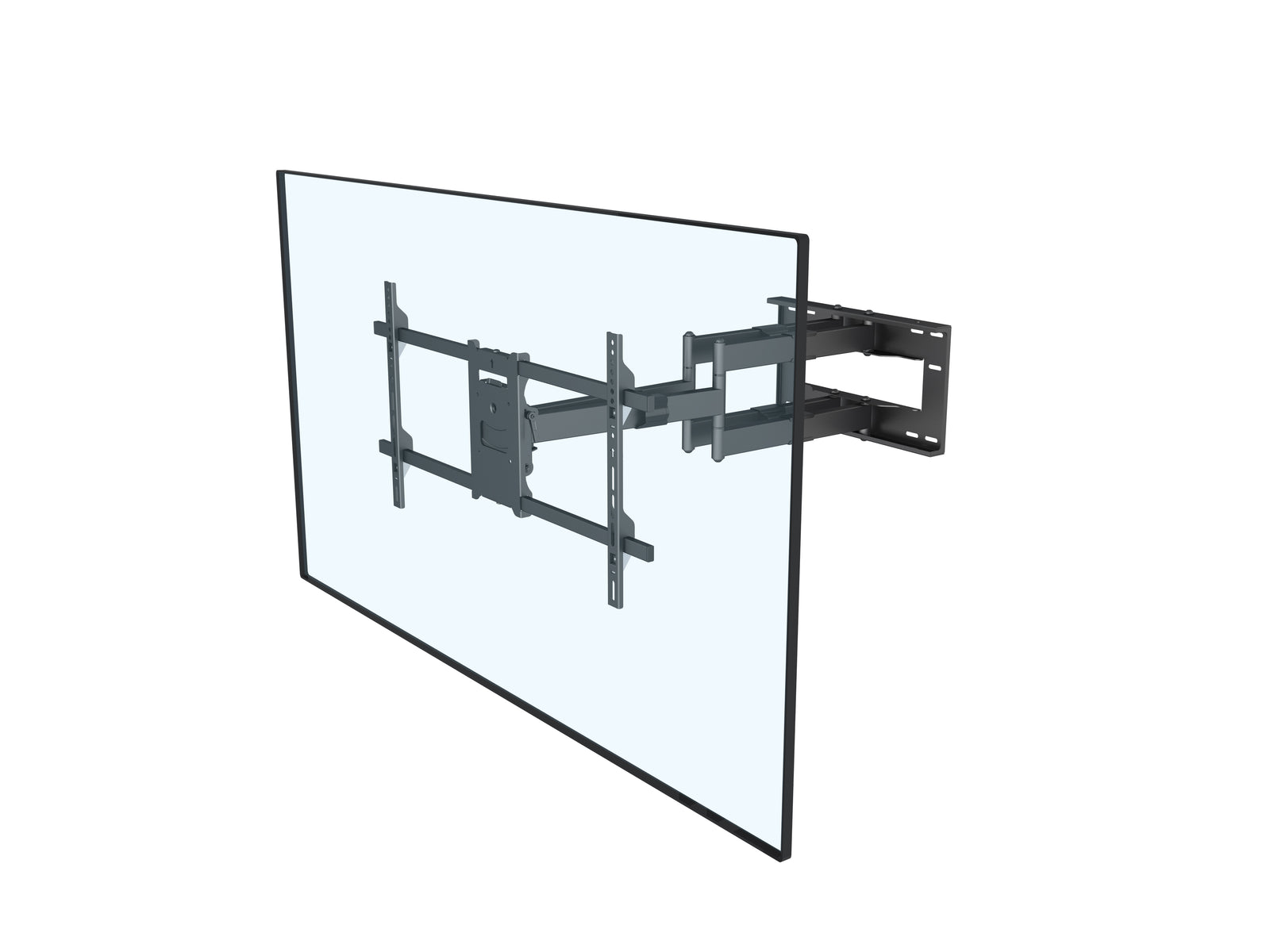 Multibrackets M Universal Long Reach Dual Arm TV Wall Mount - 50" to 80" Screen Wall Mount Bracket Multibrackets