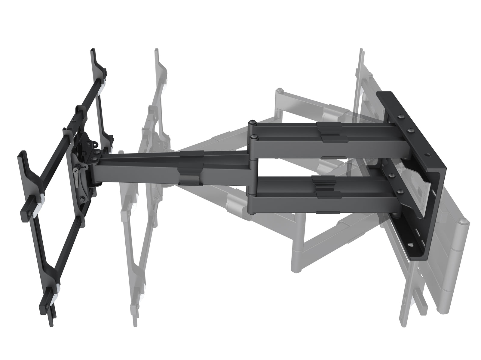 Multibrackets M Universal Long Reach Dual Arm TV Wall Mount - 50" to 80" Screen Wall Mount Bracket Multibrackets