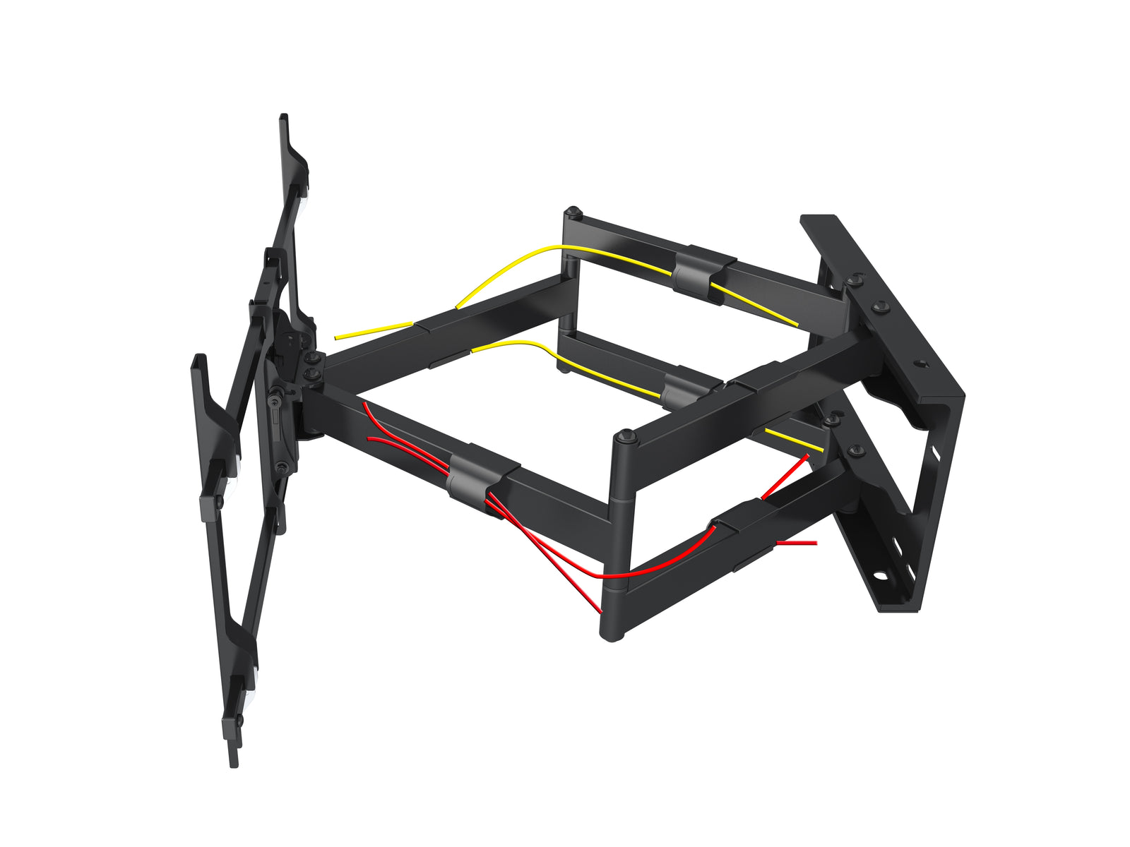 Multibrackets M Universal Long Reach Dual Arm TV Wall Mount - 50" to 80" Screen Wall Mount Bracket Multibrackets