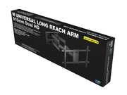 Multibrackets M Universal Long Reach Dual Arm TV Wall Mount - 50" to 80" Screen Wall Mount Bracket Multibrackets