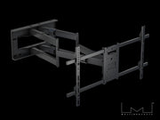 Multibrackets M Universal Long Reach Dual Arm TV Wall Mount - 50" to 80" Screen Wall Mount Bracket Multibrackets