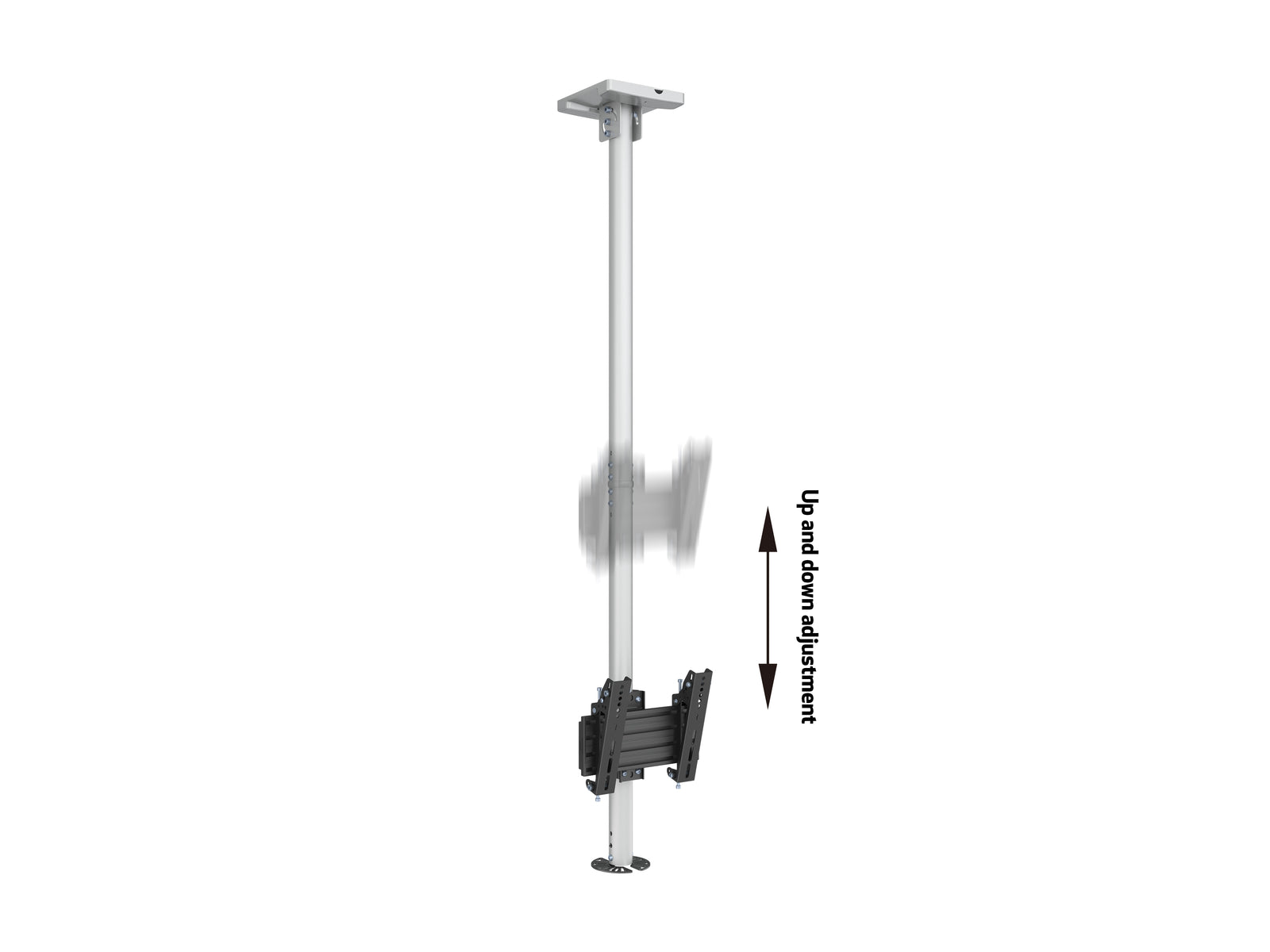 Multibrackets MBC1U M Pro CCTV Ceiling Mount For Single-Dome Camera | 7350105216589 Ceiling Mount Bracket Multibrackets