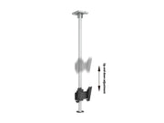 Multibrackets MBC1U M Pro CCTV Ceiling Mount For Single-Dome Camera | 7350105216589 Ceiling Mount Bracket Multibrackets