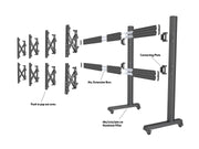 Multibrackets M Pro Series Rail Extension Mounting Accessory Multibrackets
