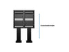 Multibrackets OH55F/B/A-S Outdoor M Totem Pro Dual - 55" Wall Mount Bracket Multibrackets