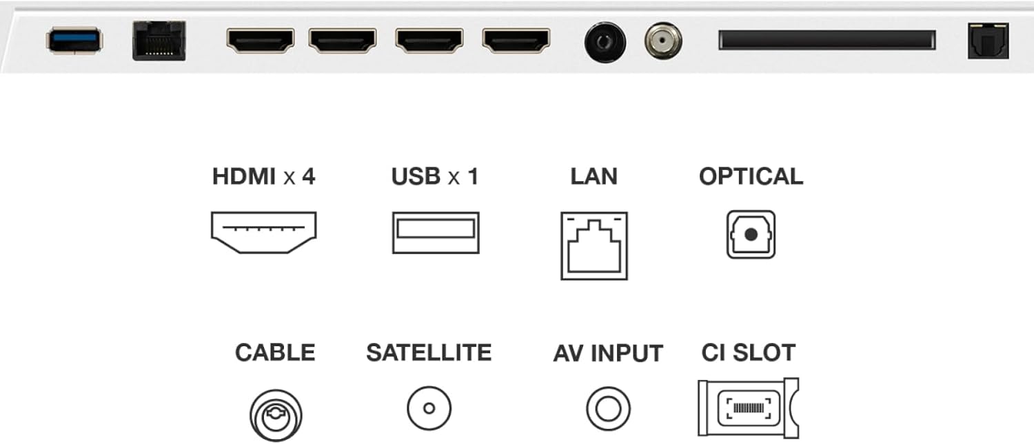 TCL 65" Class NXTVISION 4K QLED PRO 120Hz Smart TV | 65A300W-UK TCL Smart TV TCL