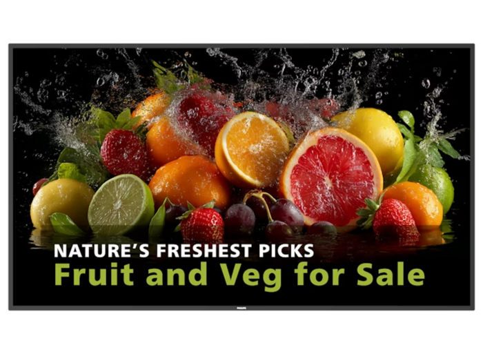 Philips 65BDL5050D/00 65" 4K Ultra HD Android 14 Digital Signage Display Digital Signage Display Philips
